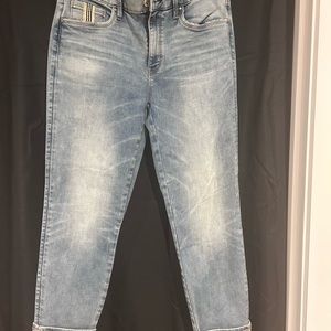 Slim Crop Jeans. Size -  8